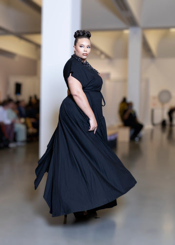 Flow by Tara Davis Charizma Asymmetric Wrap Dress